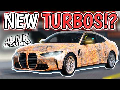 We got NEW codes and TURBOS in Junk Mechanics