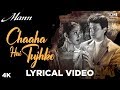Chaha Hai Tujhko Chahunga Hardam Lyrical Mann Aamir Khan Manisha Udit Narayan Anuradha Paudwal