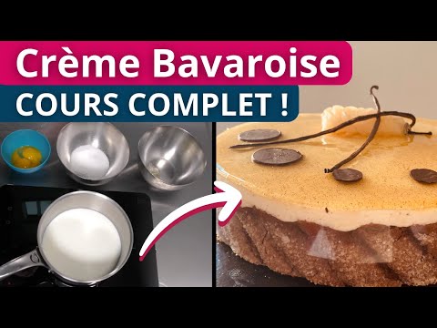 Crème Bavaroise pour Entremets : Cours Complet CAP