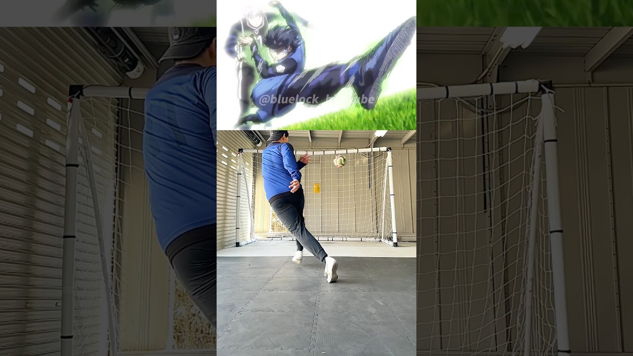 【BLUELOCK】Yoichi Isagi Skill！#bluelock #footballshorts #skills