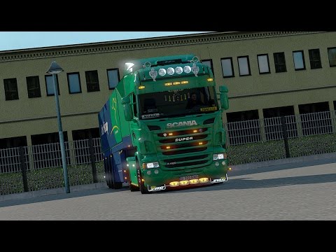 ETS 2 - 1.27 "Drumuri Europene" Wien(A) - Novo Mesto(SLO) ProMod 2.16 Scania R420