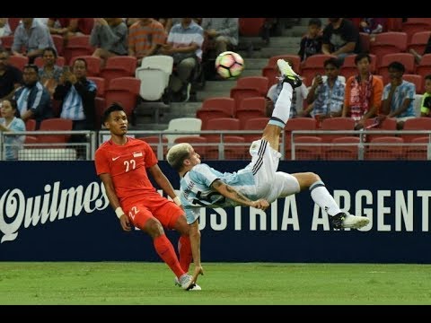 Singapore vs Argentina 0 6 All Goals