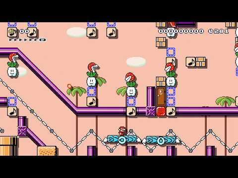 ロックビル　Music: Stone Tower Temple by なきの - Super Mario Maker 2 - No Commentary 1bz