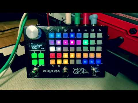 ghost kid plays along // guitar into Empress Zoia patch #jamuary #jamuary2022