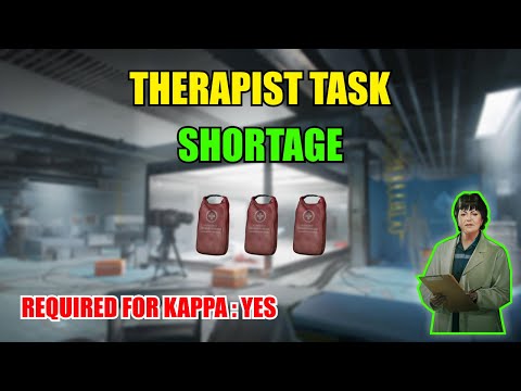 THERAPIST TASK SHORTAGE GUIDE PVP/PVE | ESCAPE FROM TARKOV INDONESIA