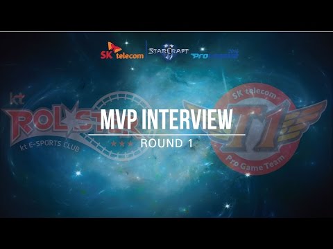 [SPL2016] KT vs SKT MVP Interview -EsportsTV, Starcraft 2