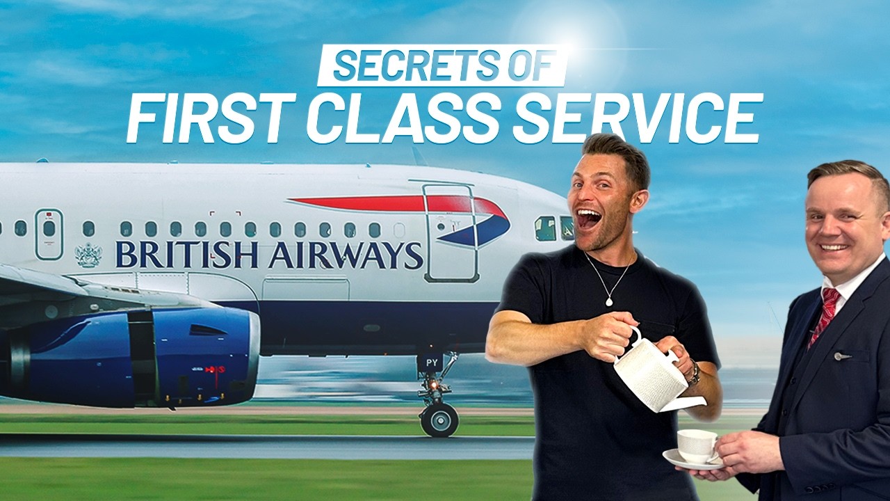 Training with British Airways Flight Attendants! First Class ... - YouTube