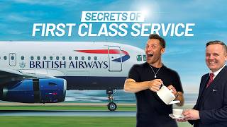 Exclusive Secrets behind British Airways First Class Service - Afternoon Tea in the Sky!