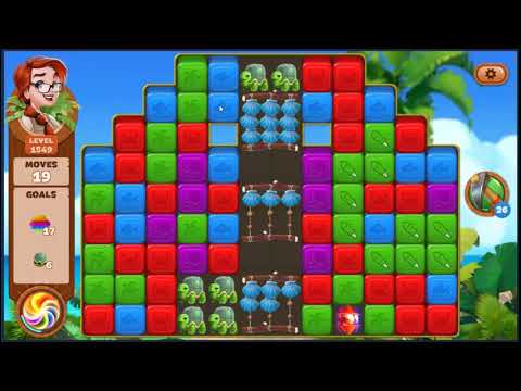 Lost Island Blast Adventure Level 1549 - NO BOOSTERS 🏝️ | SKILLGAMING ✔️