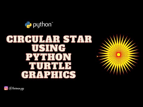 How To Draw Simple Flower In Python Turtle Python Turtle Graphics 7 Python Programming