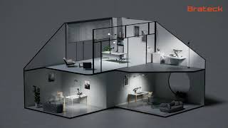 Fabulous Heavy-Duty Gas Spring Monitor Arms | LDT69 Series | Brateck