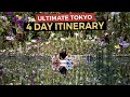 The Ultimate 4 Day TOKYO Itinerary | Japan Travel Guide 2024