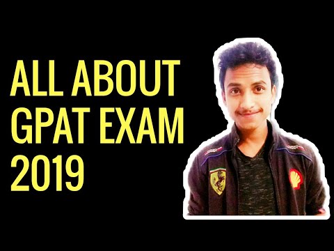 GPAT EXAM 2019 - PREPRATION - NIPER 💊💉 Video