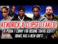 Kendrick Clipse Verse Leaked Pusha T Travis Scott Diss A Corny Move Drake Morgan Wallen Grift