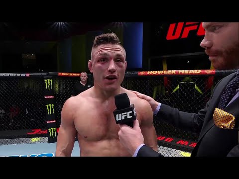 Drew Dober Octagon Interview | UFC Vegas 50