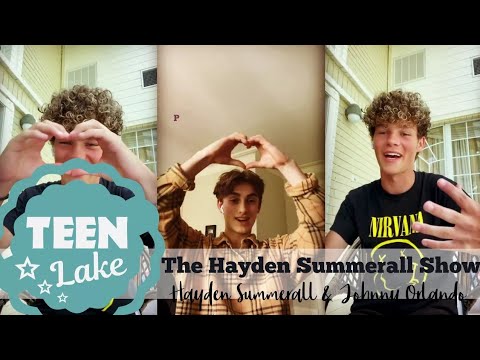 💜The Hayden Summerall Show with 💁🏻‍♀️Johnny Orlando💜 #haydensummerall #johnnyorlando