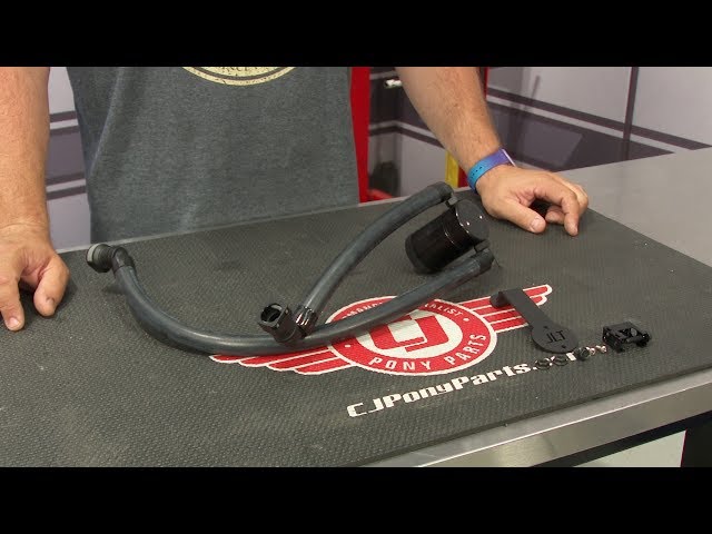 JLT Driver Side Oil Separator 3011D-B Mustang GT 2011-2017