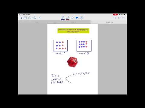 Probabilità: la formula di disintegrazione.