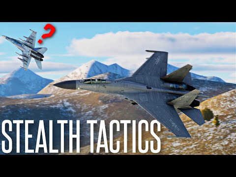 TRICKING FLIGHT SIM PLAYERS WITH STEALTH! - DCS World J-11 PVP