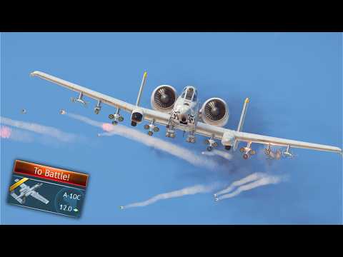 A-10C Warthog vs IRIS-T & Pantsir | Precision CAS with APKWS Rockets (War Thunder)