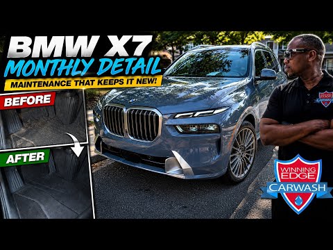 BMW X7 monthly detail