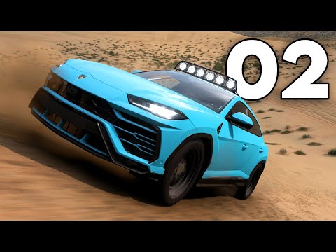 Forza Horizon 5 Rally Adventure - Part 2 - LAMBORGHINI URUS RALLY BUILD
