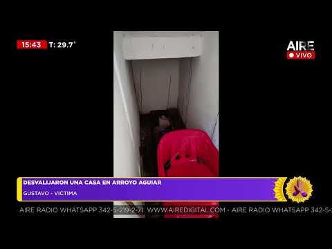 Ola de robos en Arroyo Aguiar: se llevaron hasta el baño