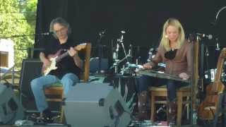&quot; It Hurts Me Too &quot;  Sonny Landreth &amp; Cindy Cashdollar @ EarleFest &#39;13