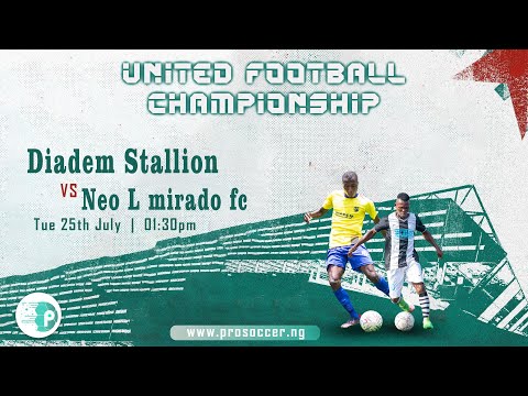 DIADEM STALLION VS NEO L MIRADO FC - UNITED FOTBALL CHAMPIONSHIP MW 8