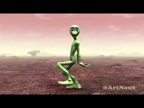 ESQUELETO VERDE DANÇANDO MUITO ENGRAÇADO. 😁 [ BRAYAN MIX]