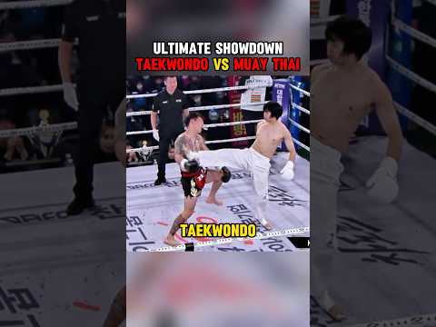 “Taekwondo Titan vs. Thai Boxing Boss: Epic Battle Unleashed”#boxing