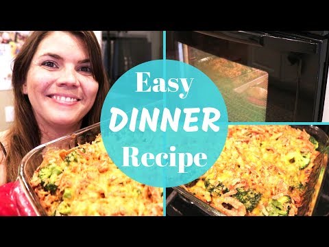 EASY DINNER CASSEROLE // NEW RECIPE // STAY AT HOME MOM