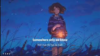 Download lagu [ Vietsub  Lyrics ] Somewhere only we know ( rhianne cover ) - keane ♫ mp3