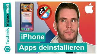 iPhone 📱 Apps löschen und deinstallieren 2020 🔰