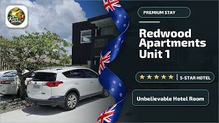 Redwood Apartments Unit 1 - Unbelievable Hotel Room | Rotorua, New Zealand🛎️
