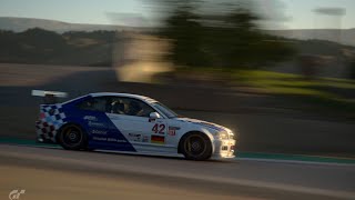 k20a_dave Gran Turismo 7 WTC 700 Laguna Seca with modded M3 E46 & GT3 engine swap