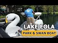 Lake Eola Park Swan Boat Adventure Orlando FL
