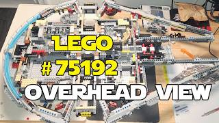 Day 4: 4K Overhead View of the Millennium Falcon Build #75192 #legostarwars #obsbot