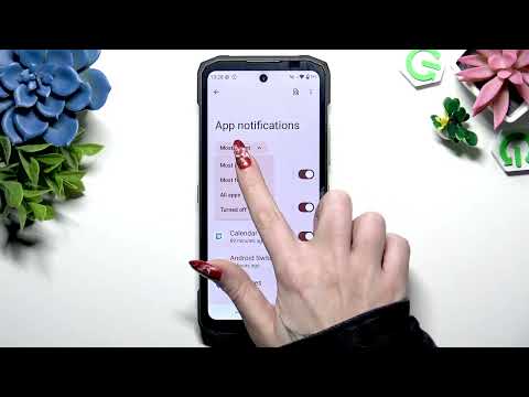DOOGEE Blade 20 Max – How to Turn On/Off App Notifications