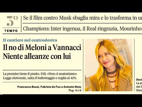 RASSEGNA STAMPA 9 SETTEMBRE 2026. QUOTIDIANI NAZIONALI ITALIANI PRIME PAGINE DEI GIORNALI DI OGGI.