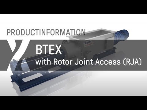 Open Hopper Pumps: BTEX with Rotor Joint access (RJA) - Extreme applications