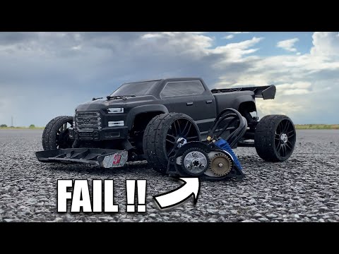 Worlds FASTEST Arrma Big Rock - FAIL !!!!