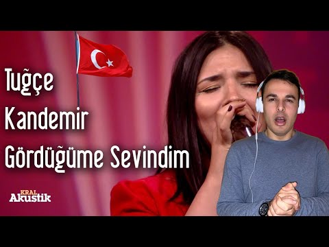 Italian Reaction 🇹🇷 Tuğçe Kandemir - Gördüğüme Sevindim