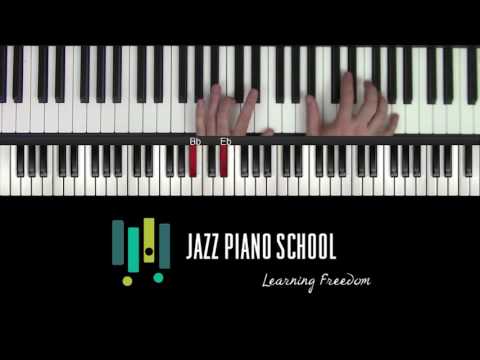 How to play McCoy Tyner 4th Voicings