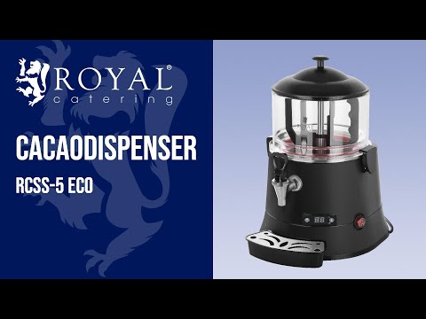 Video - Cacaodispenser - 5 liter - leddisplay