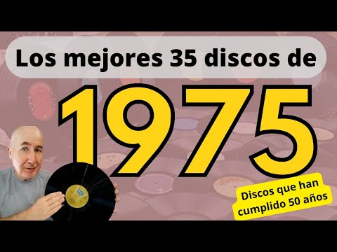 Los mejores discos de 1975 - Discos que cumplen 50 años en 2025