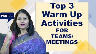 Best Icebreaker Games | Top Warm up activities for Meetings | Fun Games for Virtual Office Party