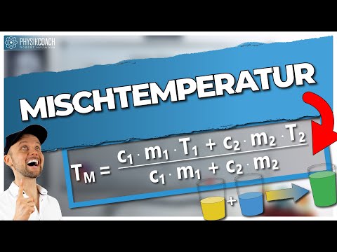 Mixing temperature + practice problem || Physics for medical students || Physics basics