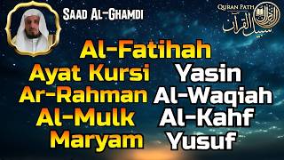 Download lagu Al Fatihah, Ayat Kursi, Yasin, Ar Rahman, Al Waqiah, Al Mulk ,Al Kahf Maryam Yusuf By Saad Al Ghamdi mp3
