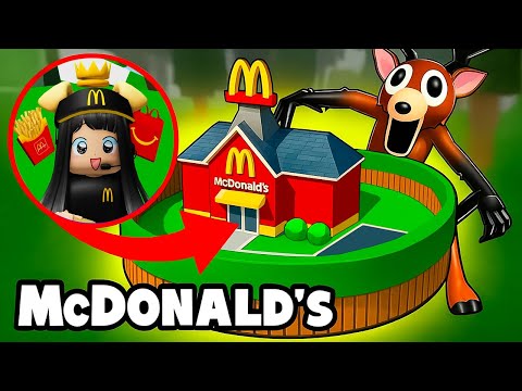 I'm building a restaurant on 99 Nights in the Forest on Roblox!